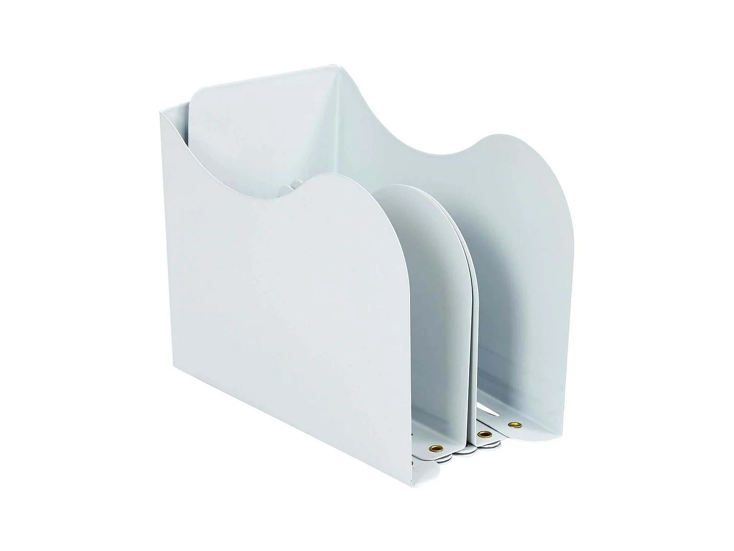 Serre-Livre Extensible "Books" 9-46cm Blanc