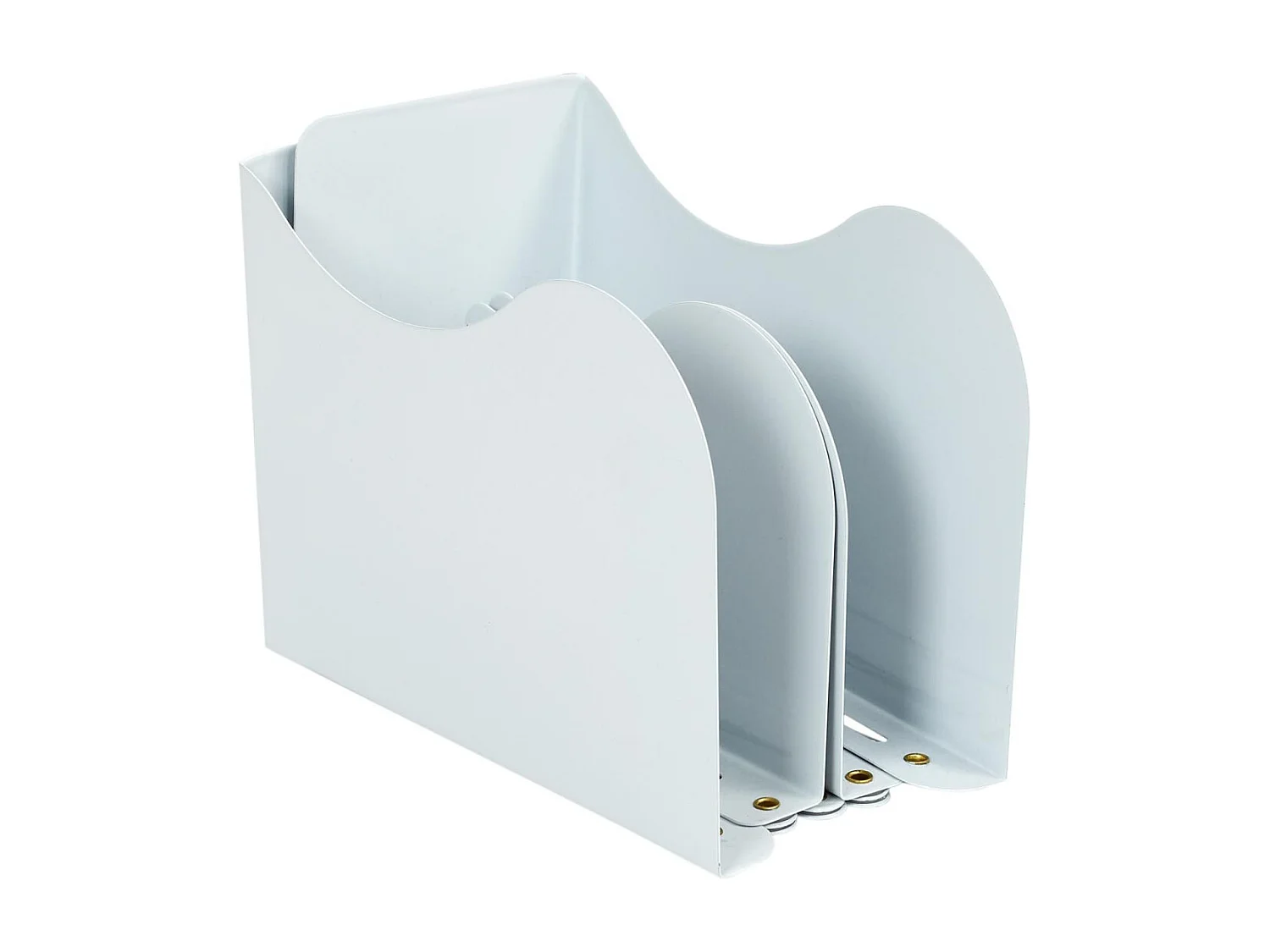 Serre-Livre Extensible "Books" 9-46cm Blanc