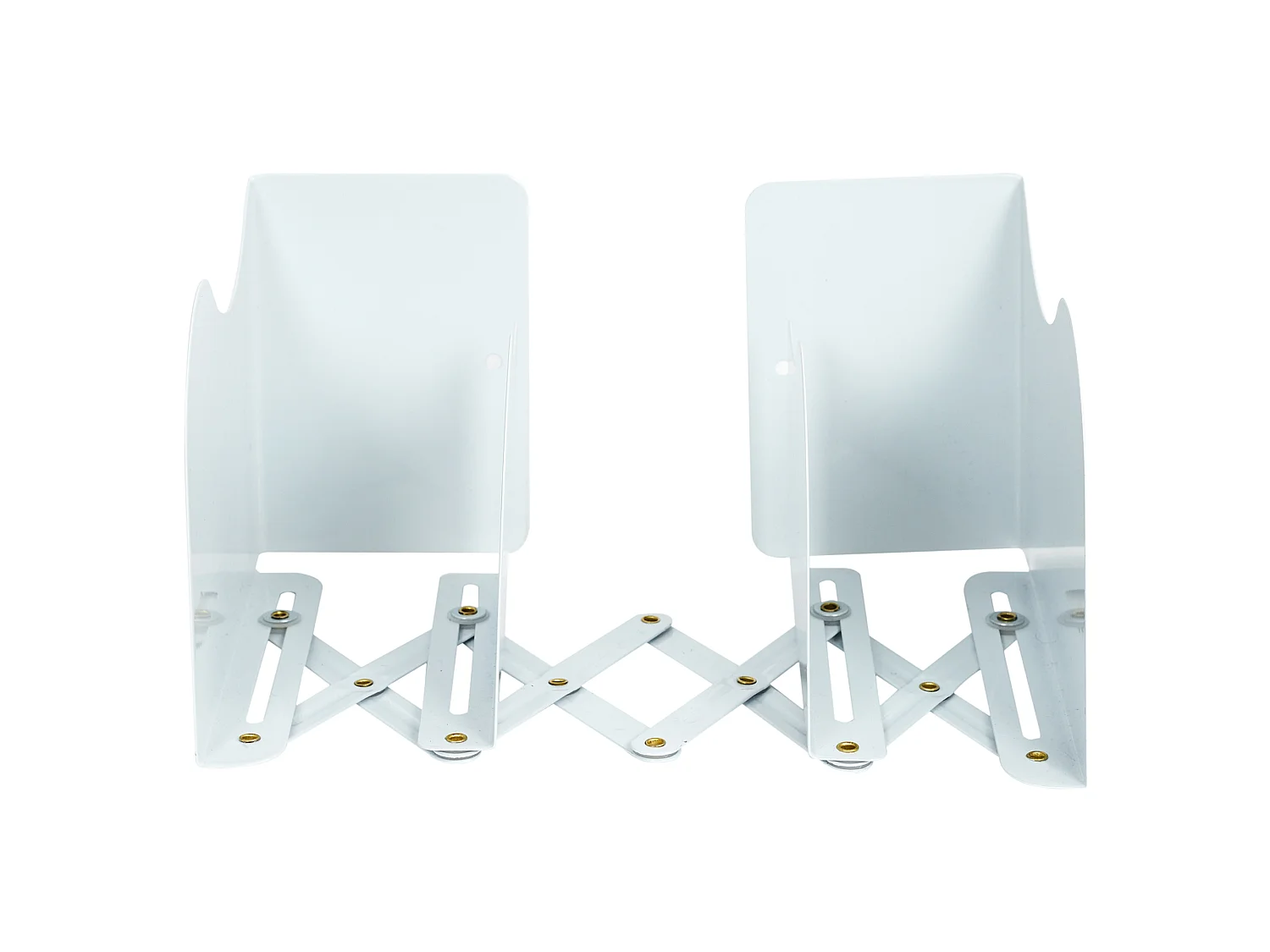 Range Livres - HOME DECO FACTORY - Extensible - Blanc