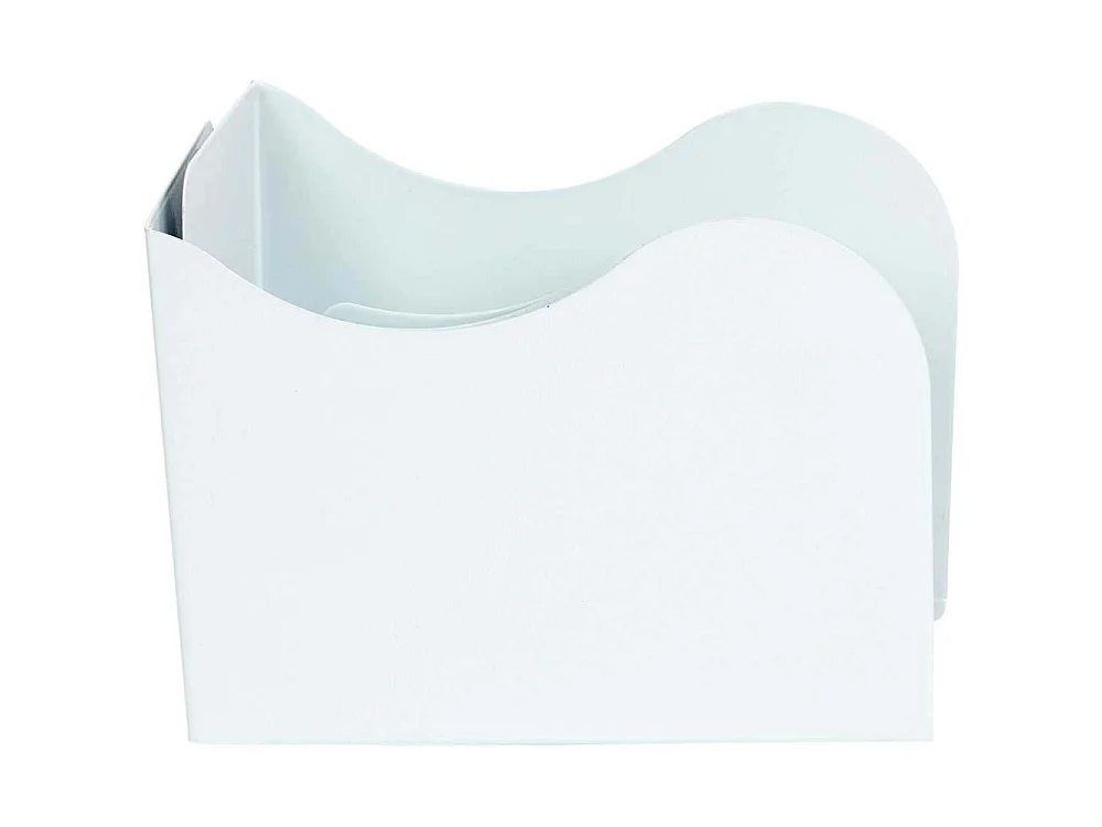 Range Livres - HOME DECO FACTORY - Extensible - Blanc