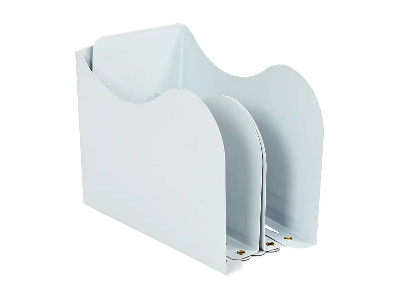 Serre-Livre Extensible "Books" 9-46cm Blanc