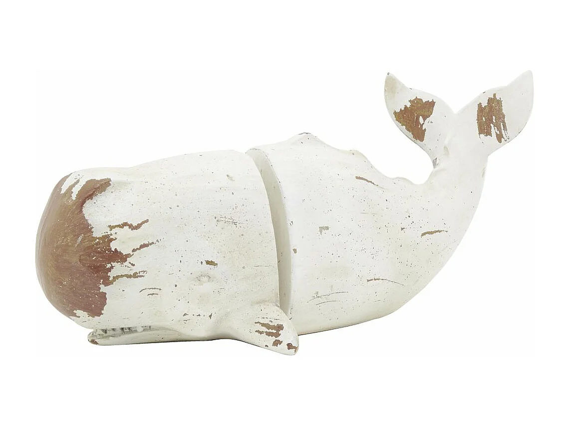 Serre-livres en bois Cachalot 25 x 12 cm