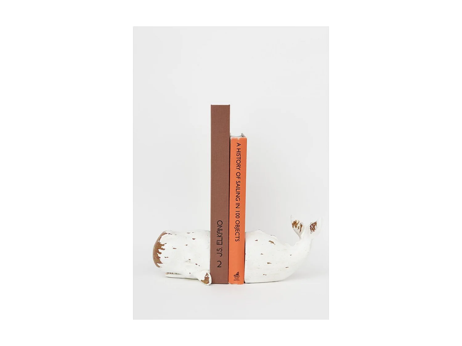 Serre-livres en bois Cachalot 25 x 12 cm