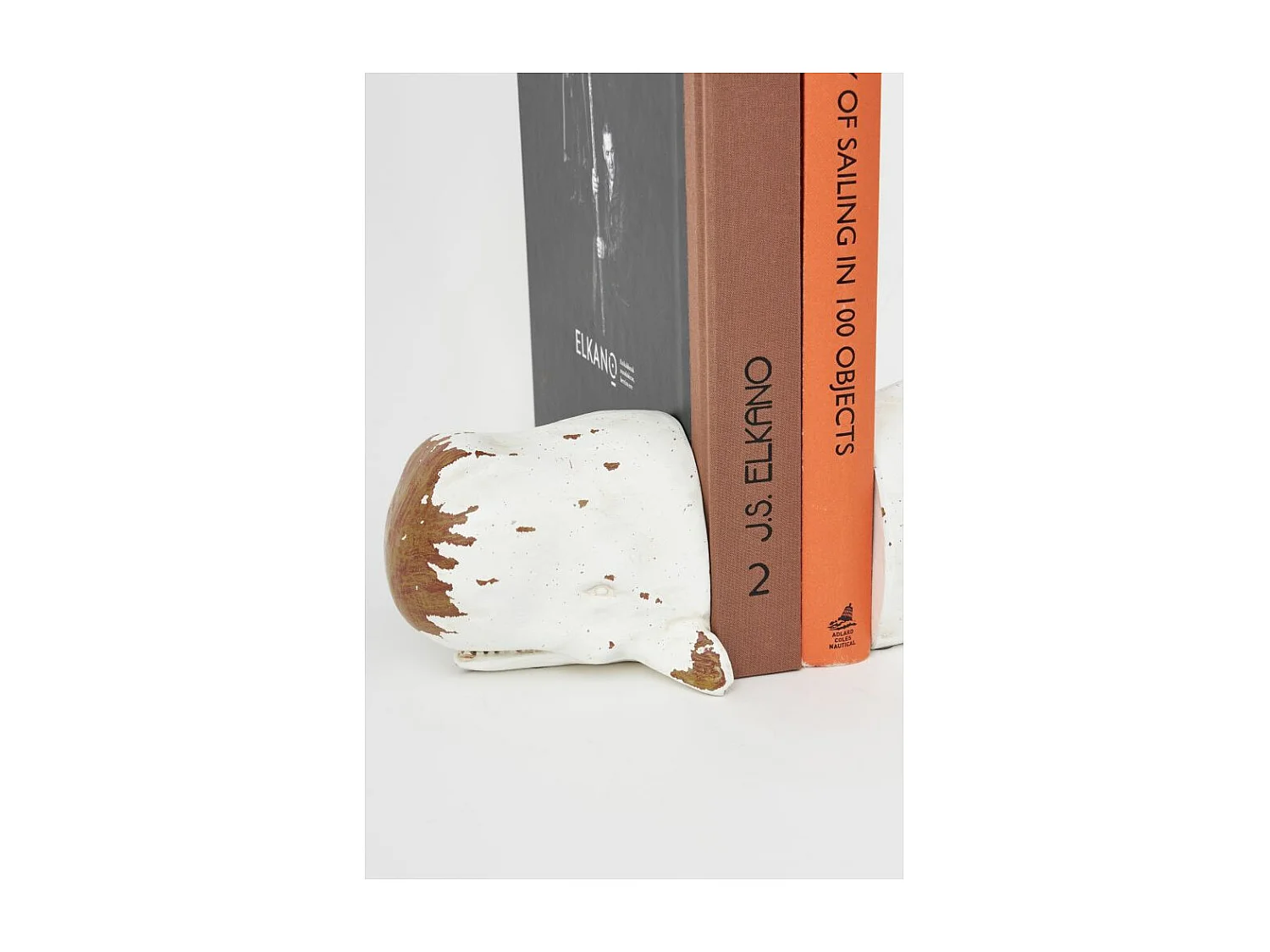 Serre-livres en bois Cachalot 25 x 12 cm