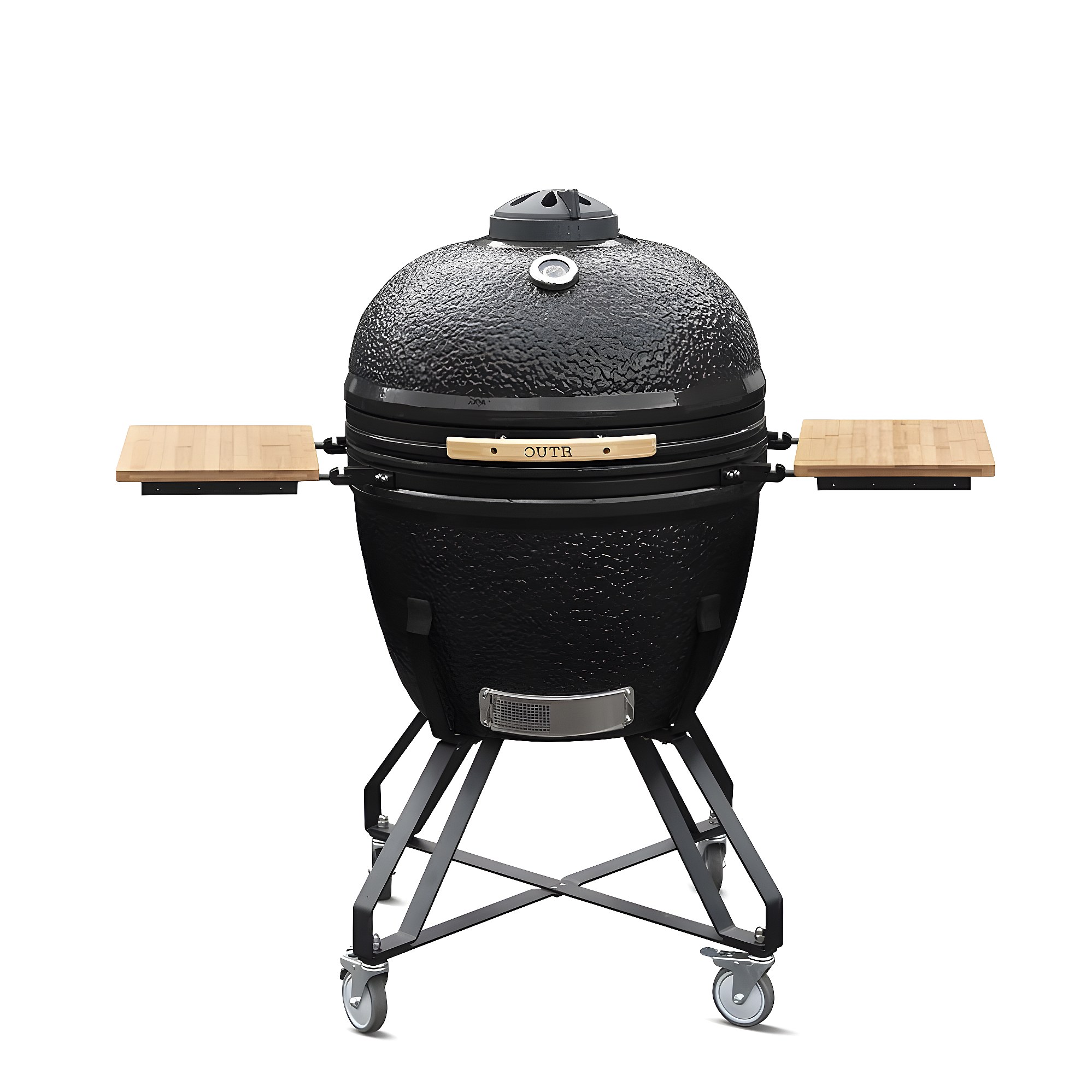 Barbecue Céramique Kamado XXL 70 cm Noir