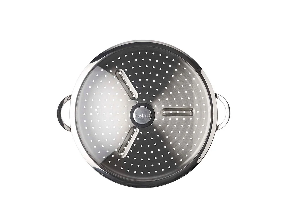 Panier vapeur inox et couvercle en verre