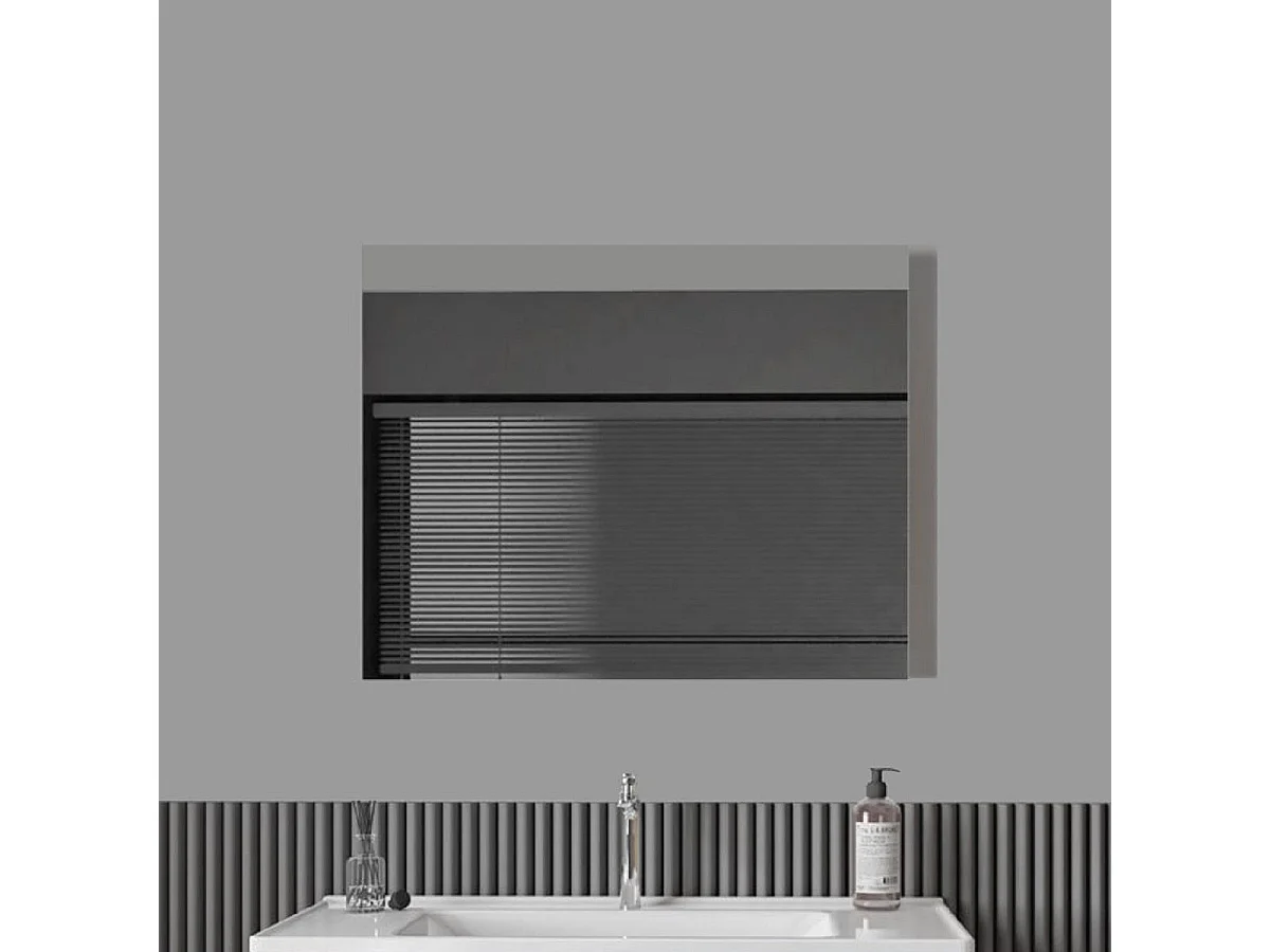 Miroir rectangulaire sans cadre DORIA largeur 80 cm