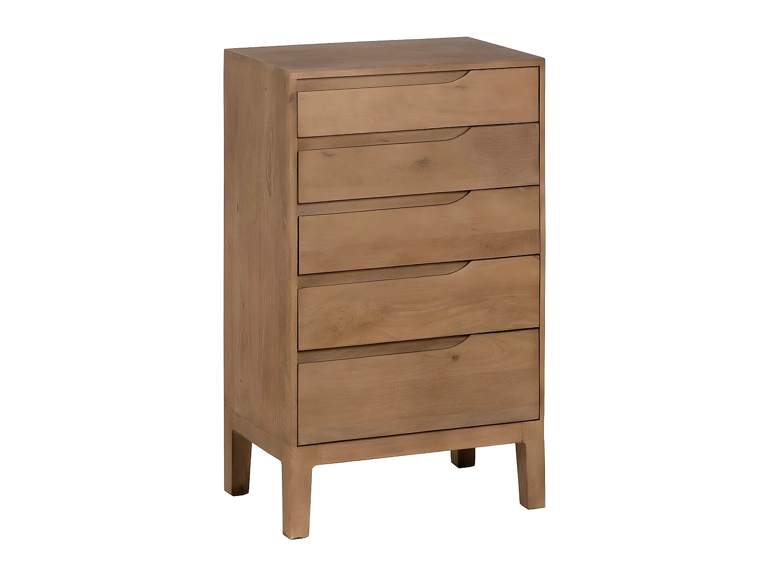 Chiffonnier 5 tiroirs Bois massif - VERTICA