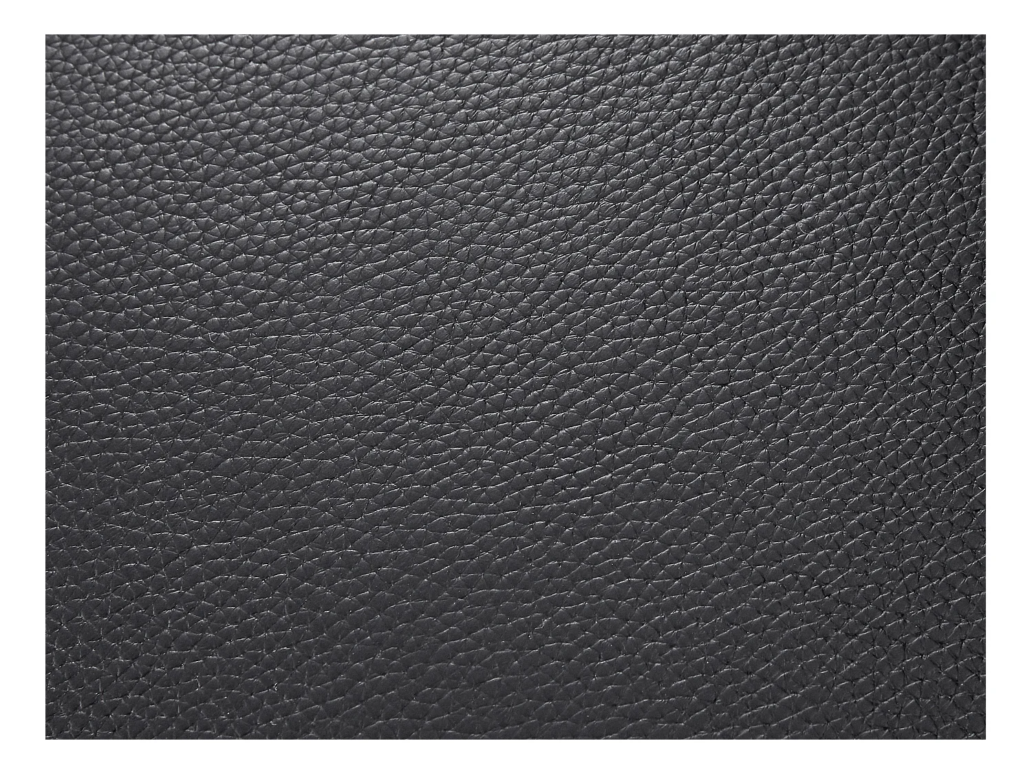 3-sits soffa i antracitfärgat läder ATESSO