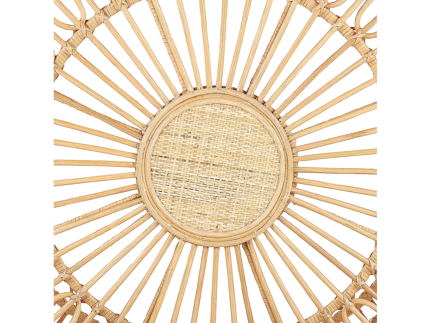 Table basse RANDAZZO Rotin Marron clair