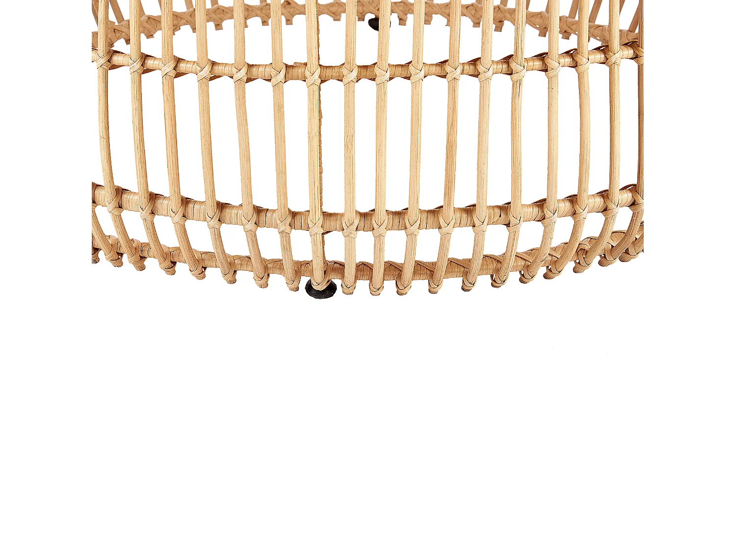 Table basse RANDAZZO Rotin Marron clair