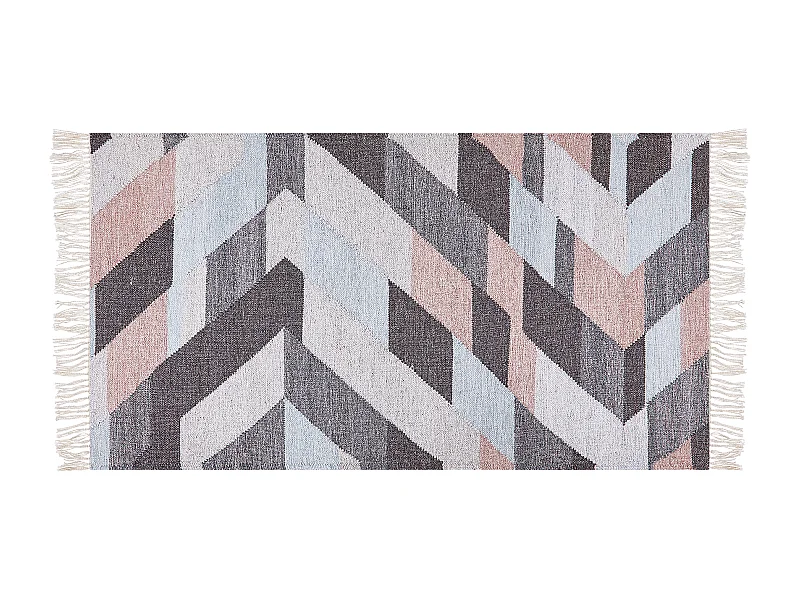 Vloerkleed NAKKAS 80 x 150 cm Jute Multicolor