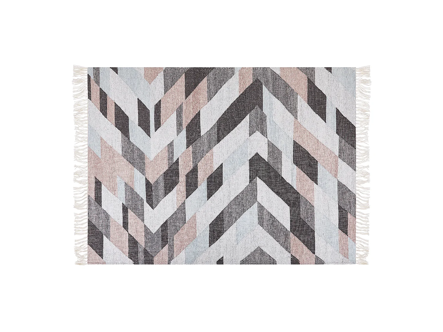 Tapis NAKKAS 140 x 200 cm Jute Multicolore