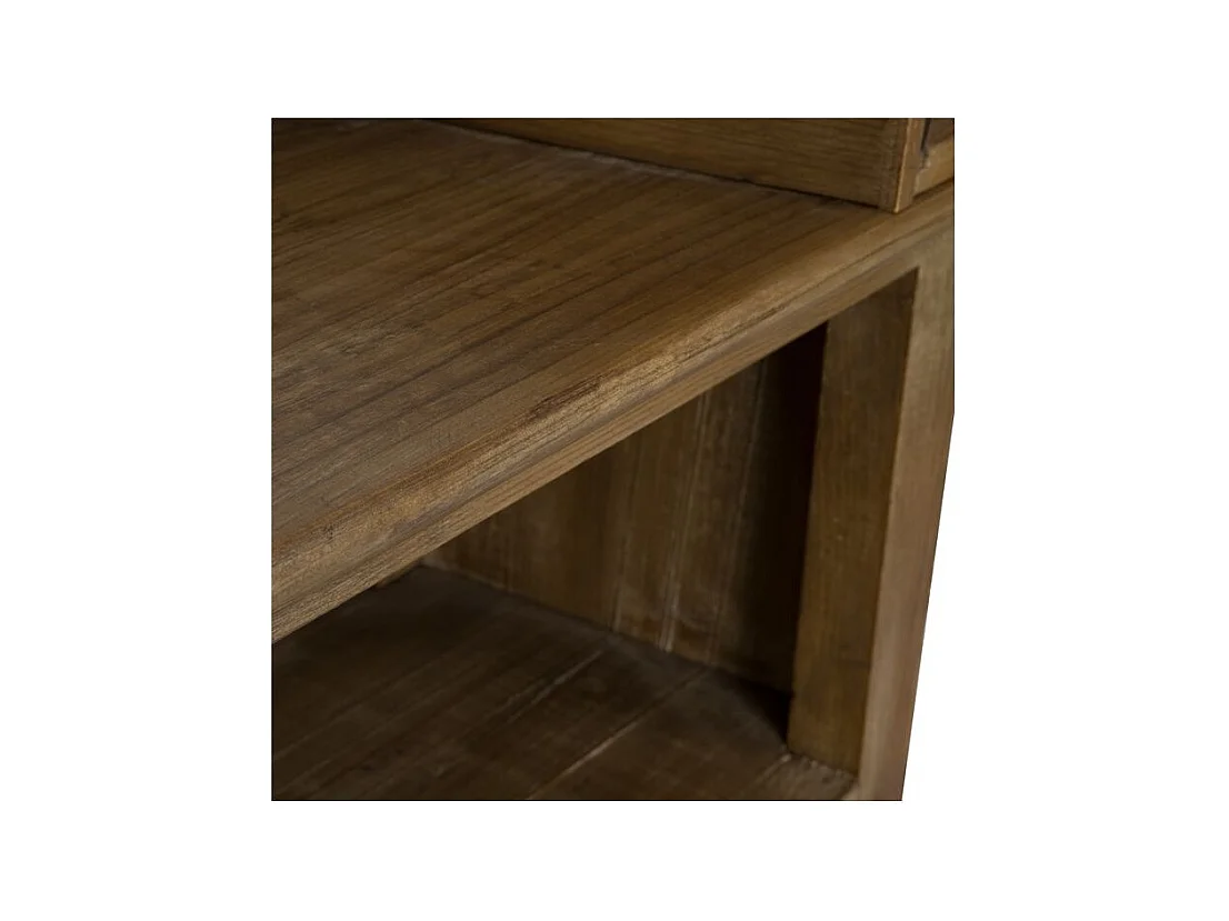 Mobile bar in legno di cedro riciclato e metallo - Spritz