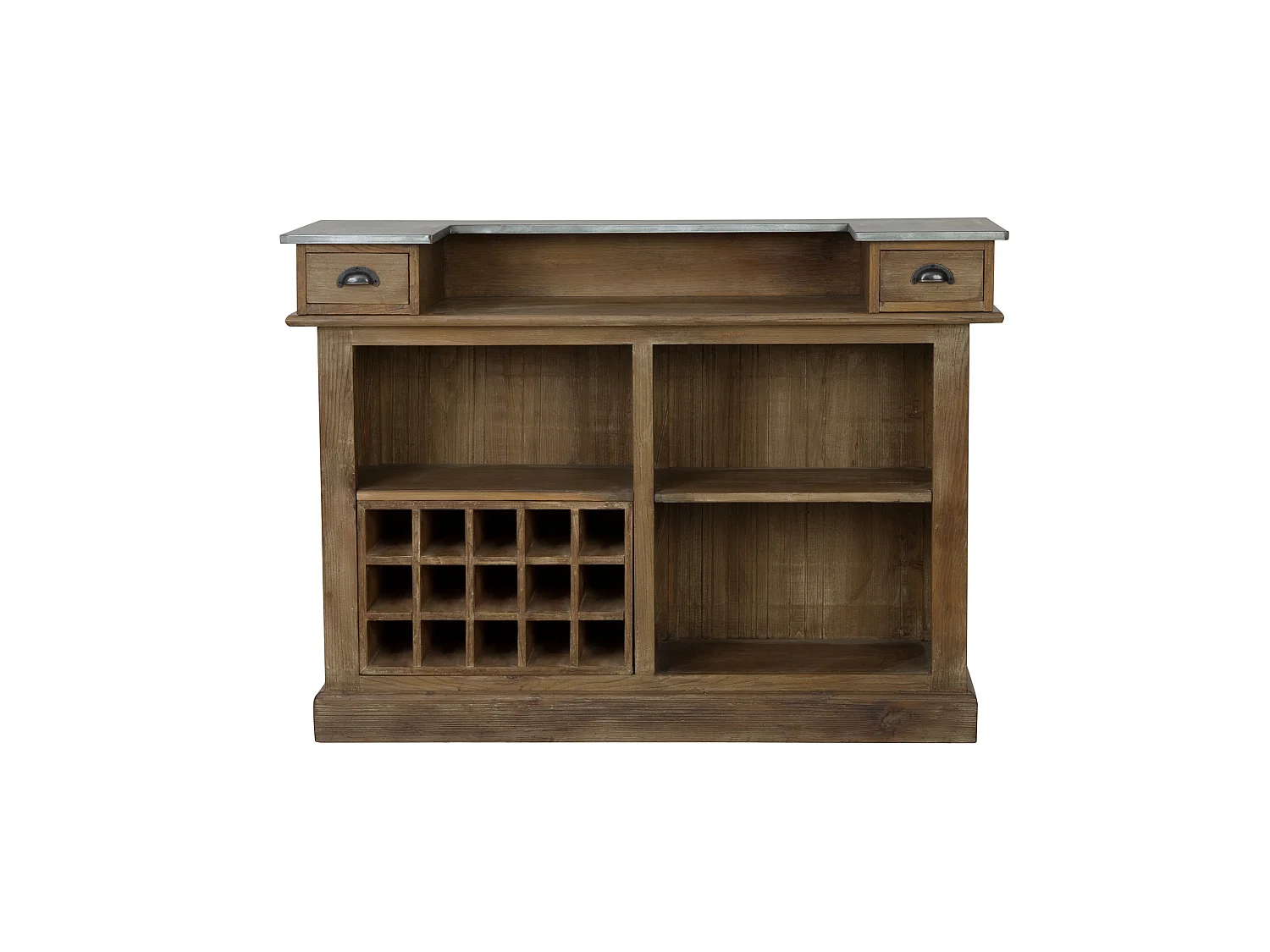 Muebles de bar de madera de cedro recuperada y metal - Spritz