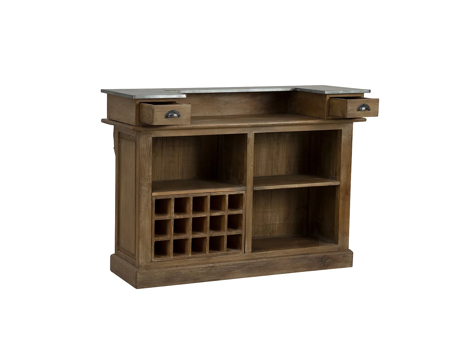 Muebles de bar de madera de cedro recuperada y metal - Spritz