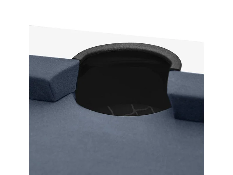 Table de billard convertible blanche tapis gris - Eddie