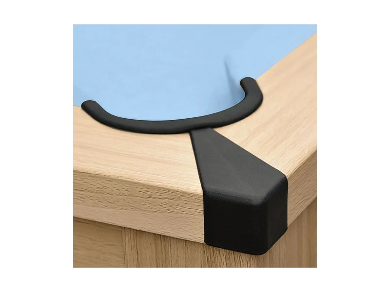 Table de billard convertible bois clair tapis bleu clair - Eddie