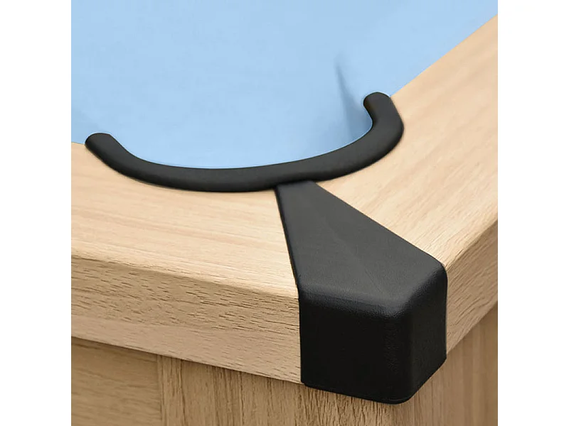 Mesa de billar convertible madera clara alfombra azul claro - Eddie