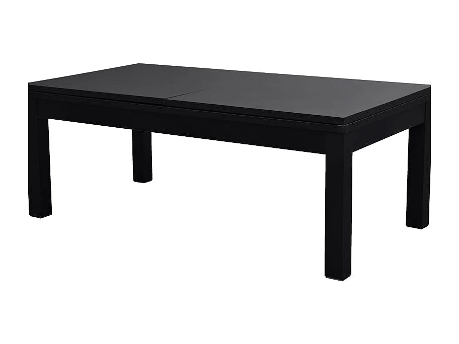 Table de billard convertible noire tapis vert - Eddie