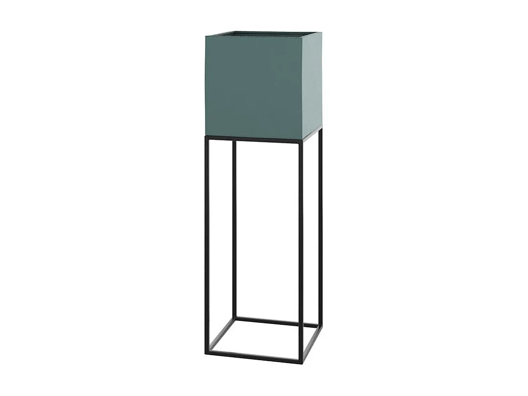 Cache-pot en métal bleu gris (lot de 3) - Eagle