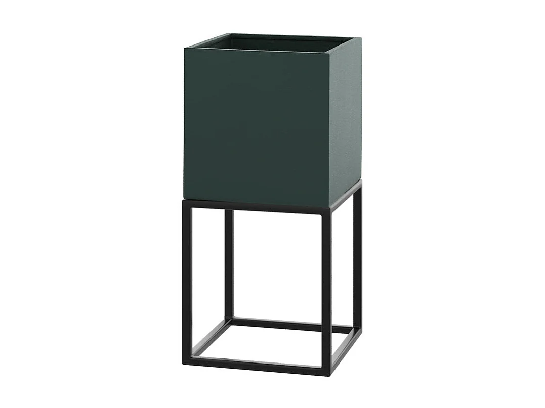 Cache-pot en métal bleu gris (lot de 3) - Eagle