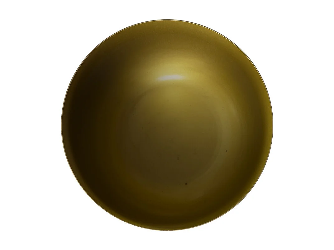 Cache-pot en métal rose clair et laiton - Moose