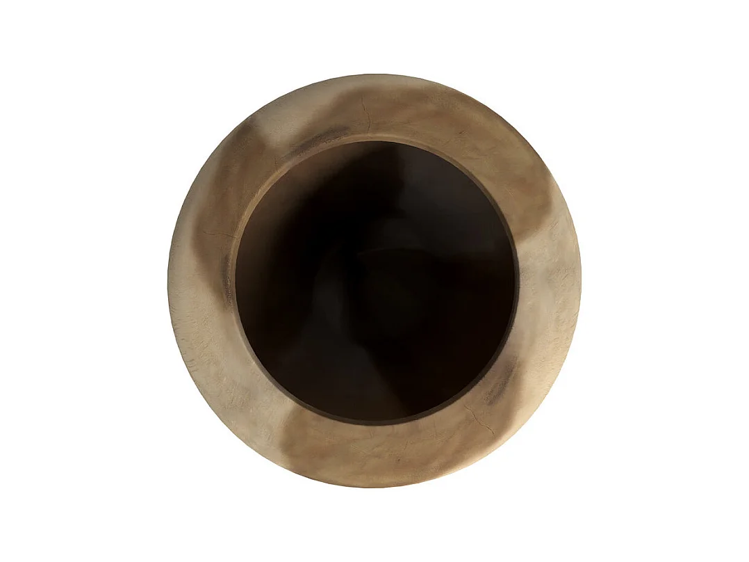 Jarrón decorativo en madera de suar H60 cm - Makkar