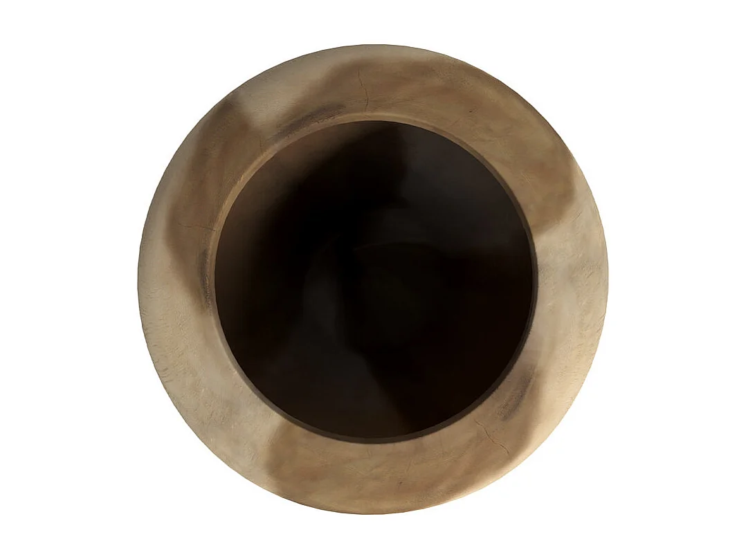 Vase décoratif en bois de suar H60 cm - Makkar