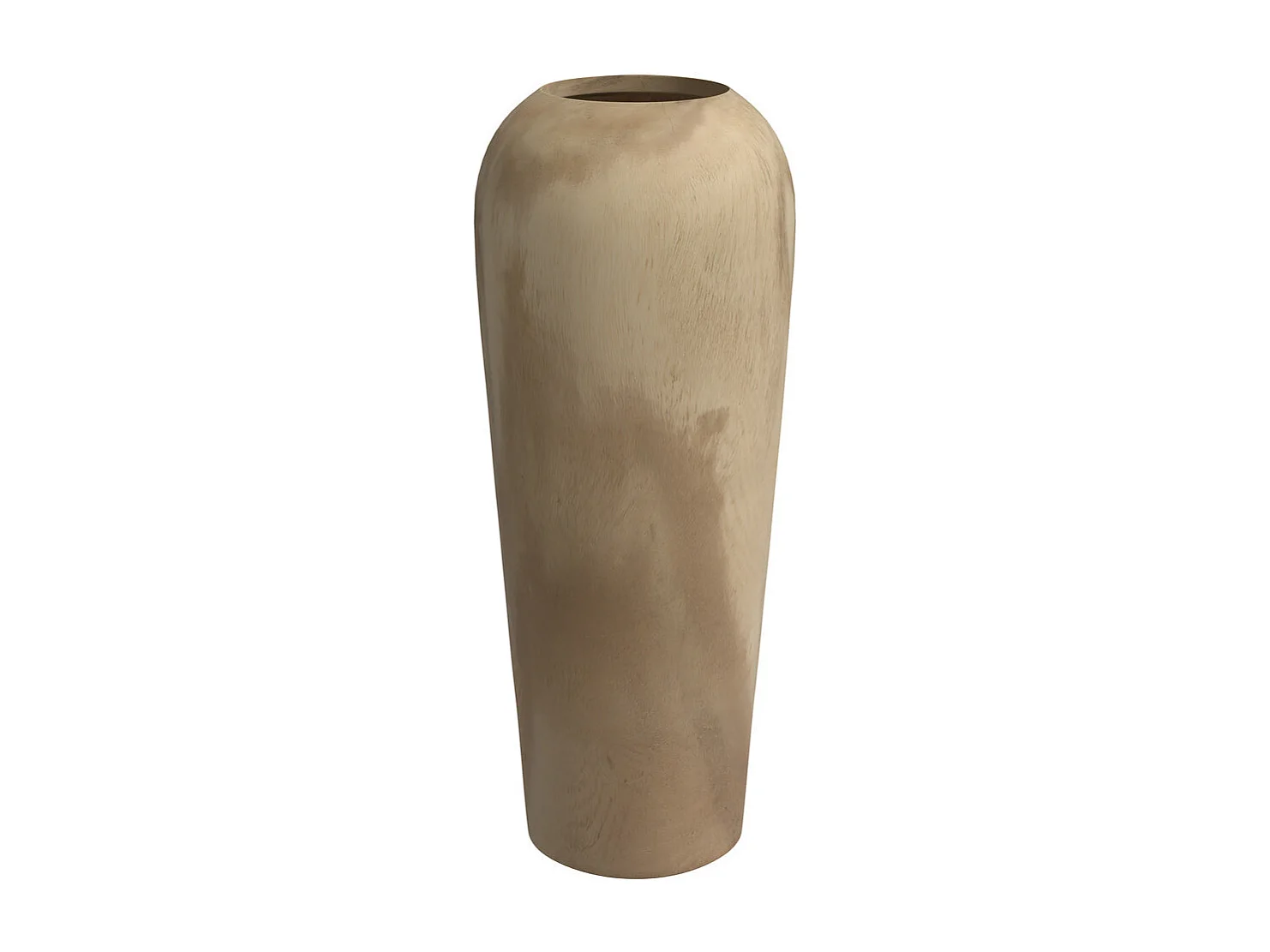 Vase décoratif en bois de suar H70 cm - Makkar