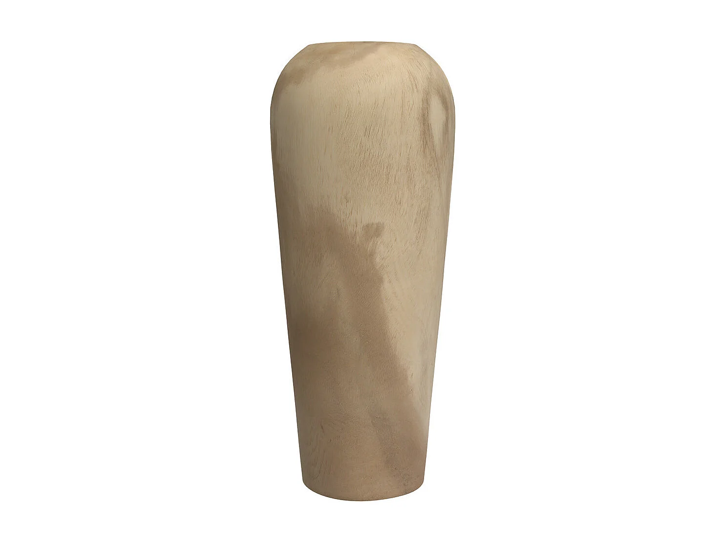 Vase décoratif en bois de suar H70 cm - Makkar