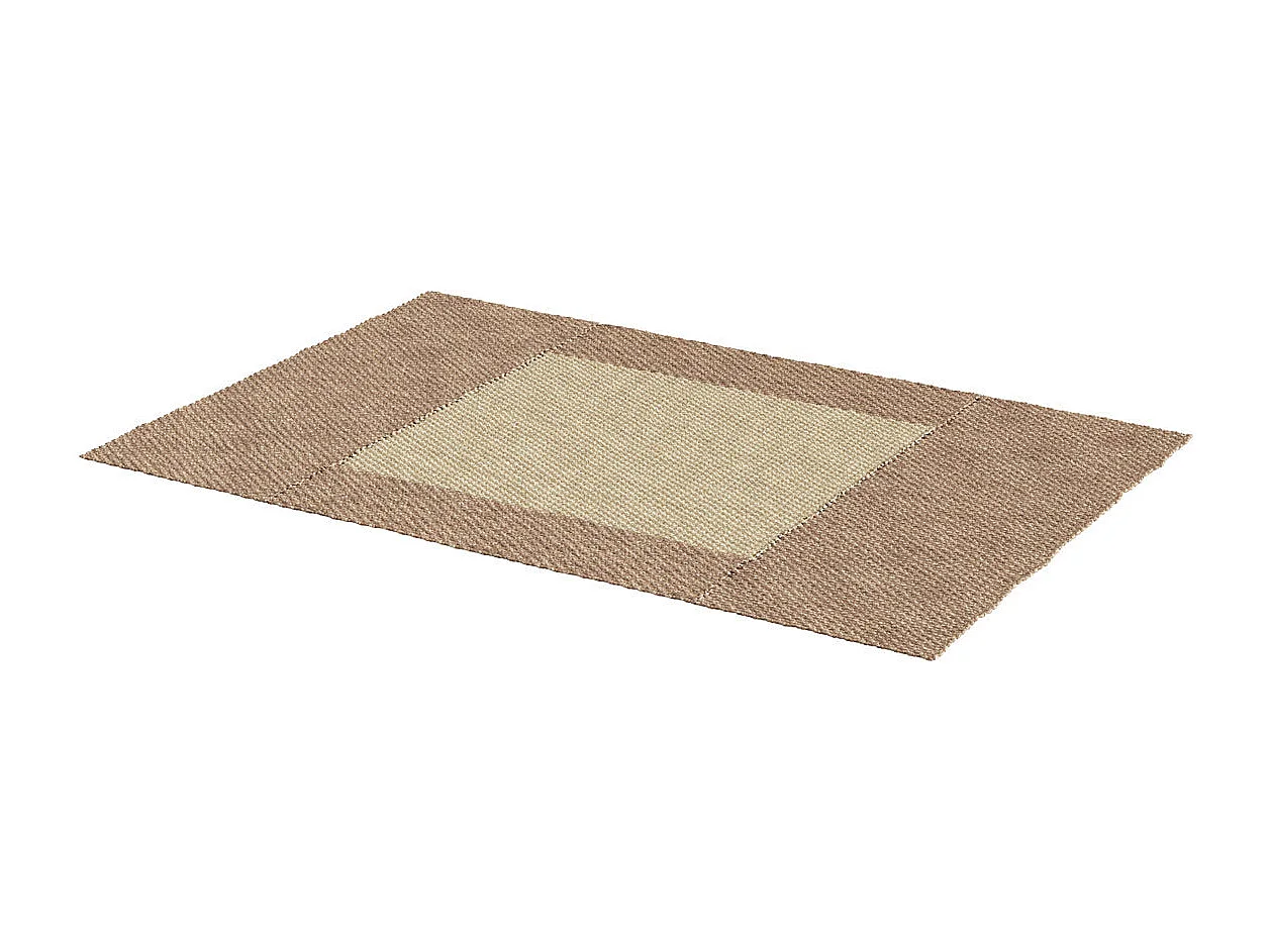 Tapis rectangulaire en jacinthe d'eau 120x180 cm - Vaiana