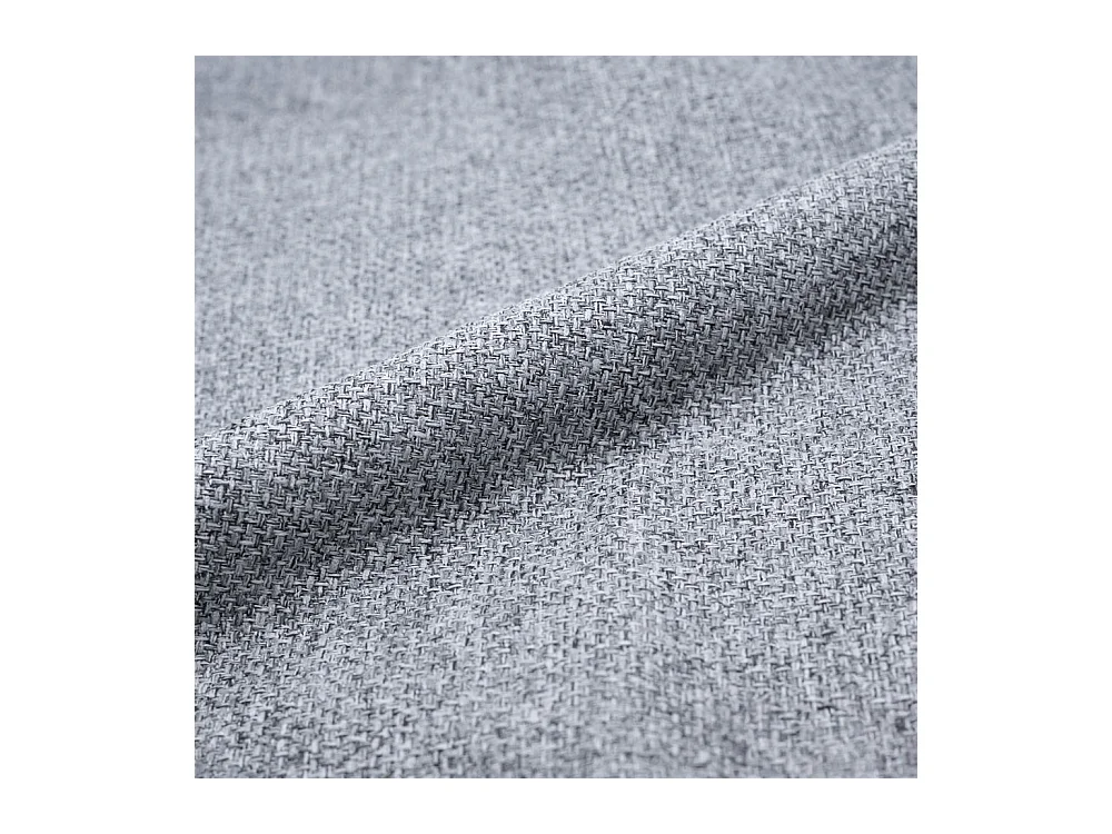 Set de 2 sillas para isla de cocina en tela jaspeada gris claro 66 cm - Karl