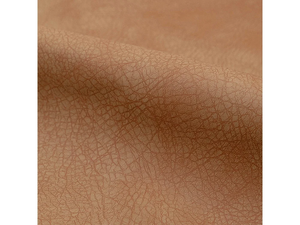 Set de 2 taburetes para isla de cocina de sintético camello 66 cm - Texas