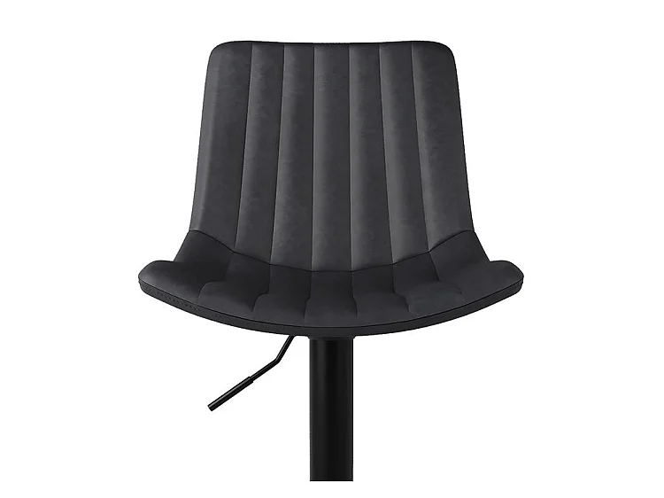 Set di 2 sgabelli da bar regolabili 62,5/83 cm grigio scuro - Killi