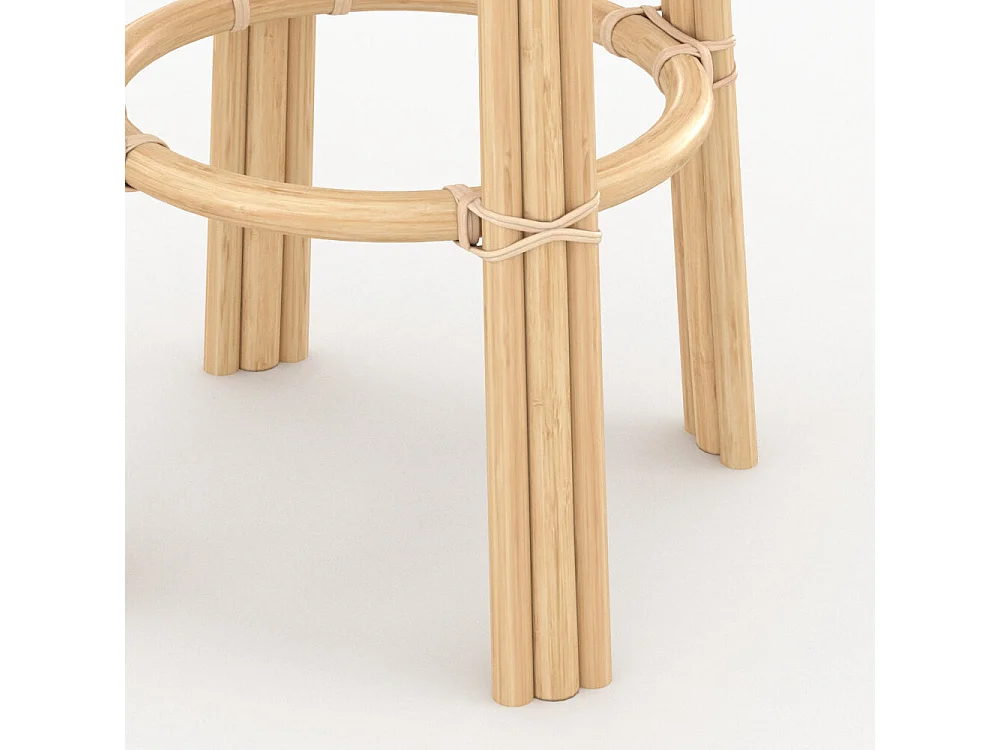Tabouret de bar 77 cm en rotin - Vania