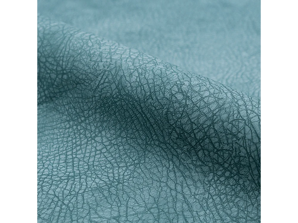 Set di 2 sedie per isola centrale 66 cm in finta pelle blu - Texas