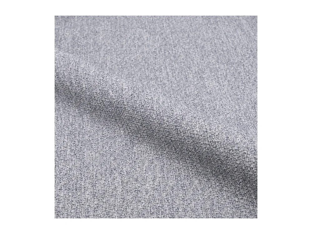 Set de 2 sillas para isla de cocina en tela gris claro 67 cm - Rosy