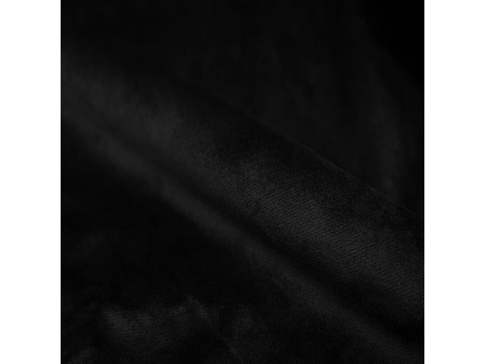 Set de 2 taburetes para isla de cocina en terciopelo negro 65 cm - Pénélope