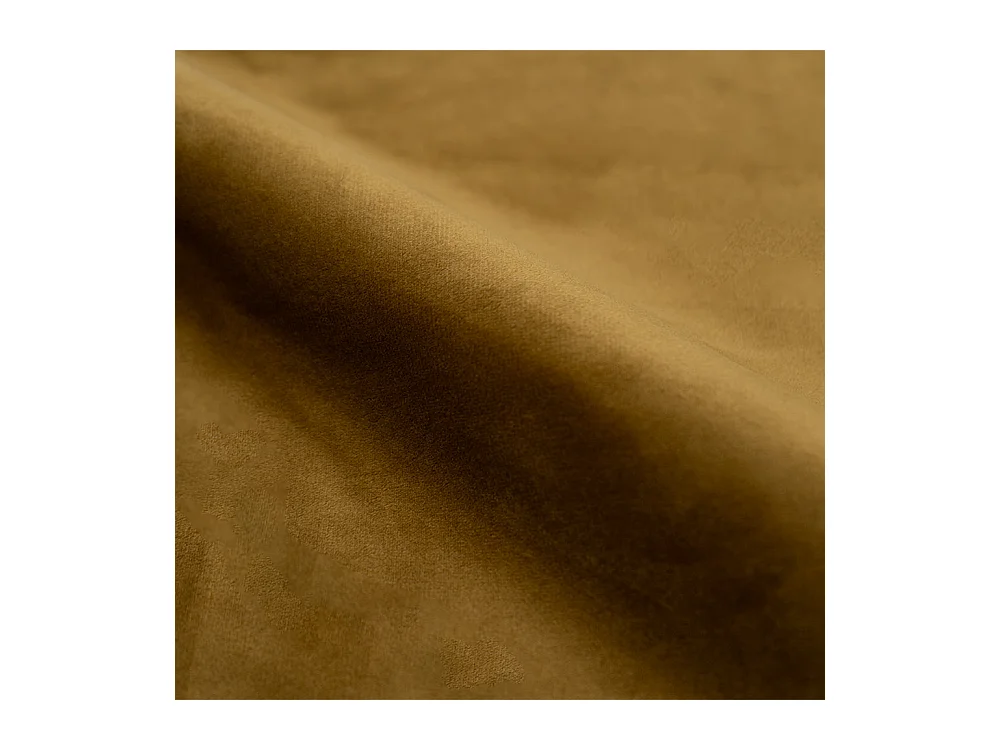 Set de 2 sillas de bar de terciopelo amarillo curry 77,5 cm - Aristote