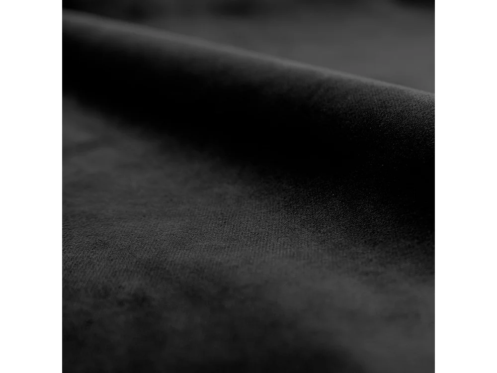 Conjunto de 2 sillas de bar de 78 cm en terciopelo negro - Aristote