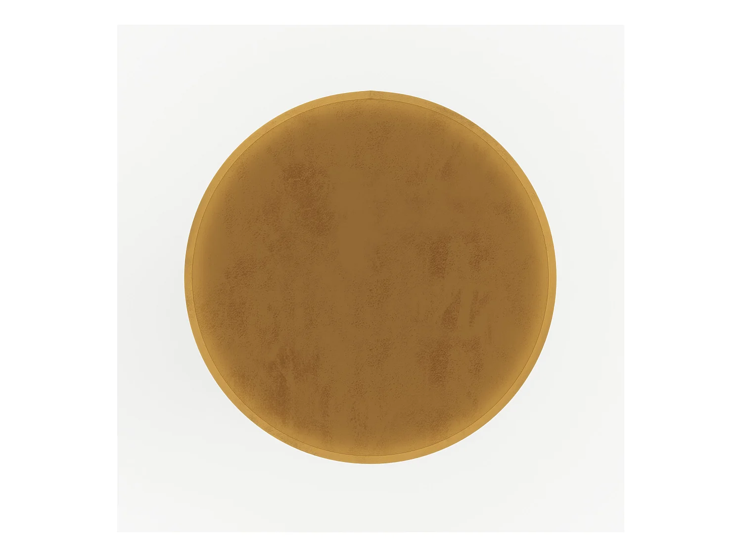 Set de 2 sillas para isla de cocina de terciopelo amarillo curry 63 cm - Kendal