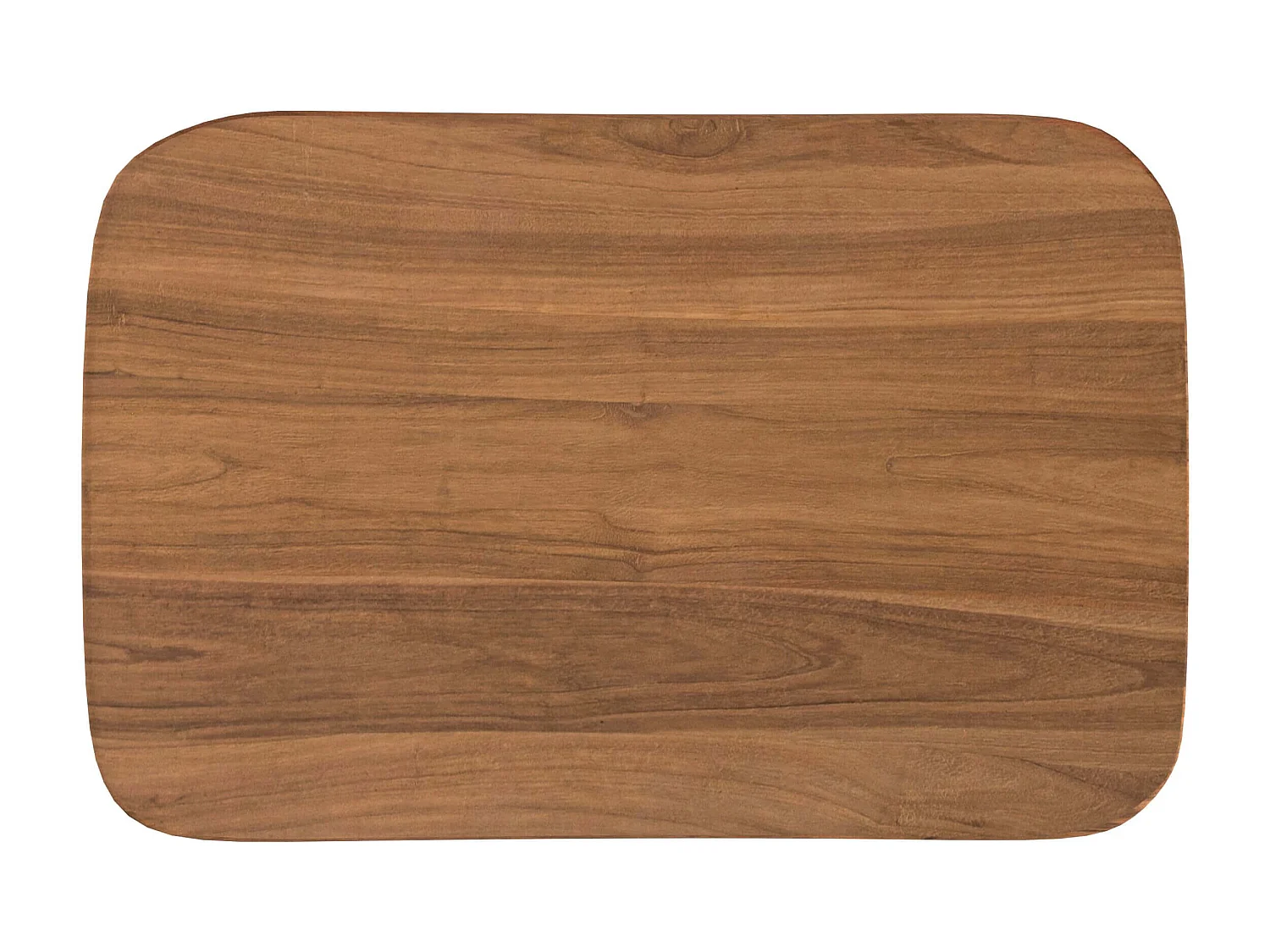 Taburete de bar de madera de teca 77 cm - Vittoria