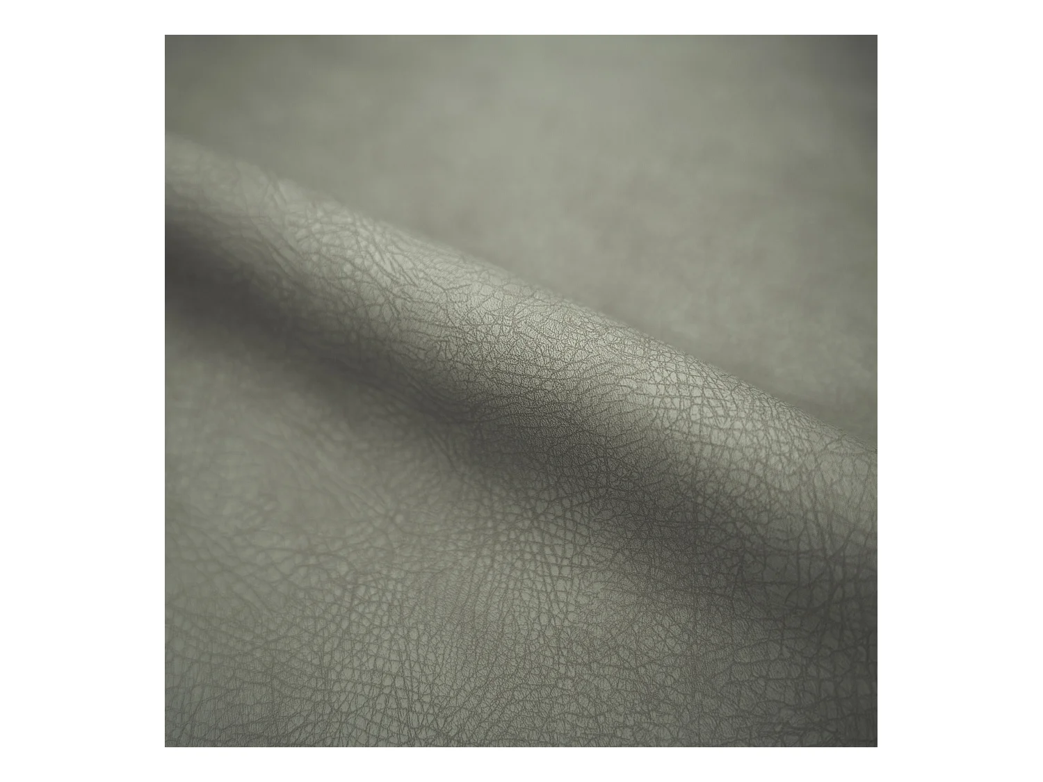 Lot de 2 chaises pour îlot central 65 cm en cuir synthétique gris - Madrague