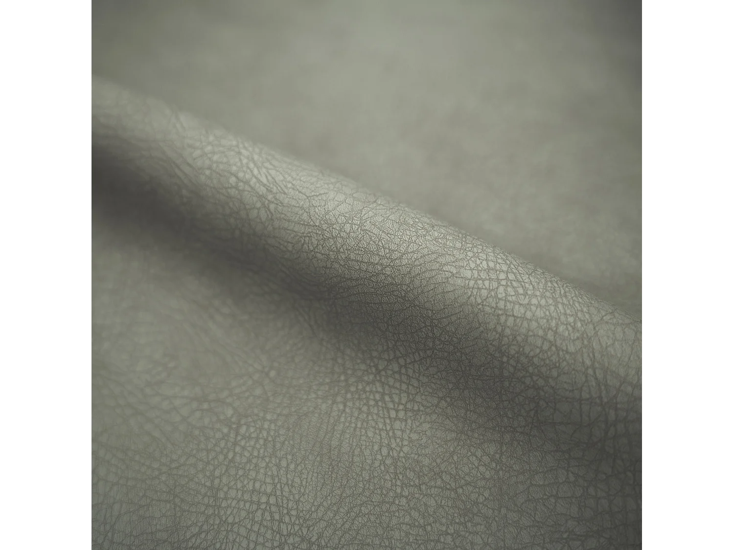 Lot de 2 chaises pour îlot central 65 cm en cuir synthétique gris - Madrague