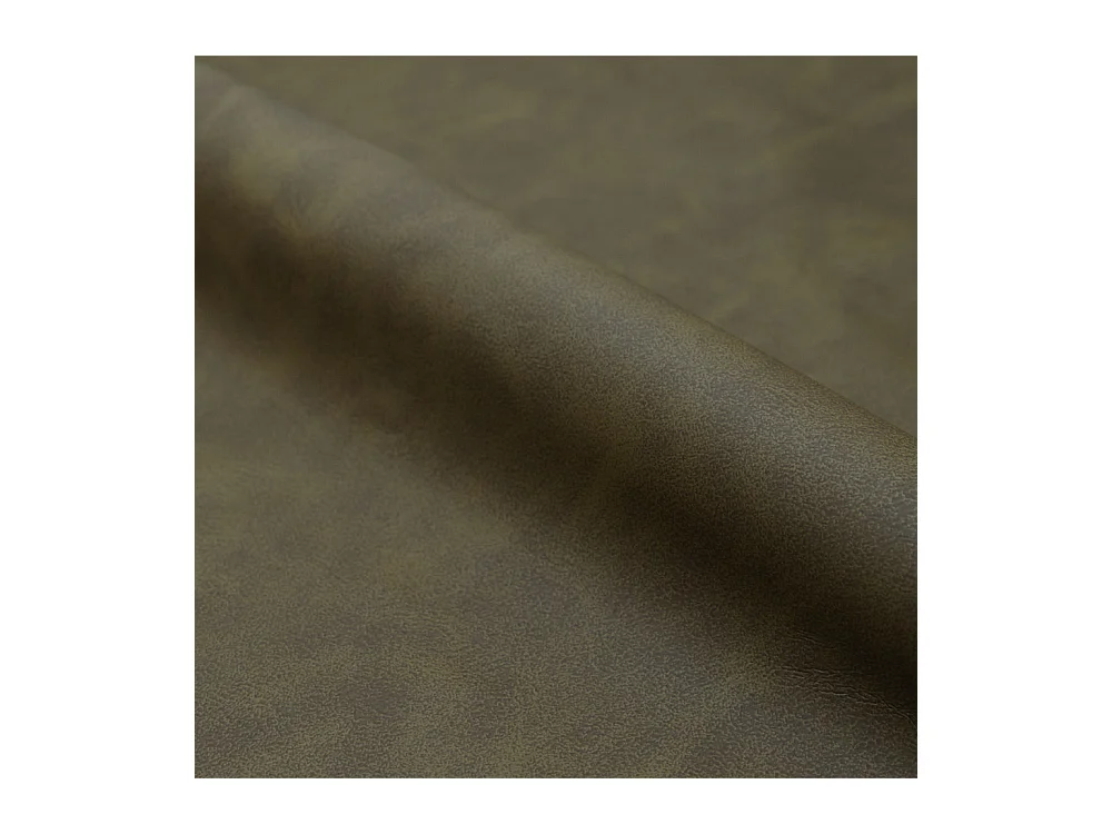 Set de 2 taburetes para isla de cocina en sintético verde caqui 65 cm - Henrik