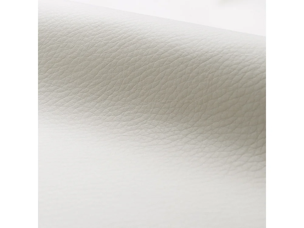 Chaise de bar réglable 62/84 cm en cuir synthétique blanc - Louis