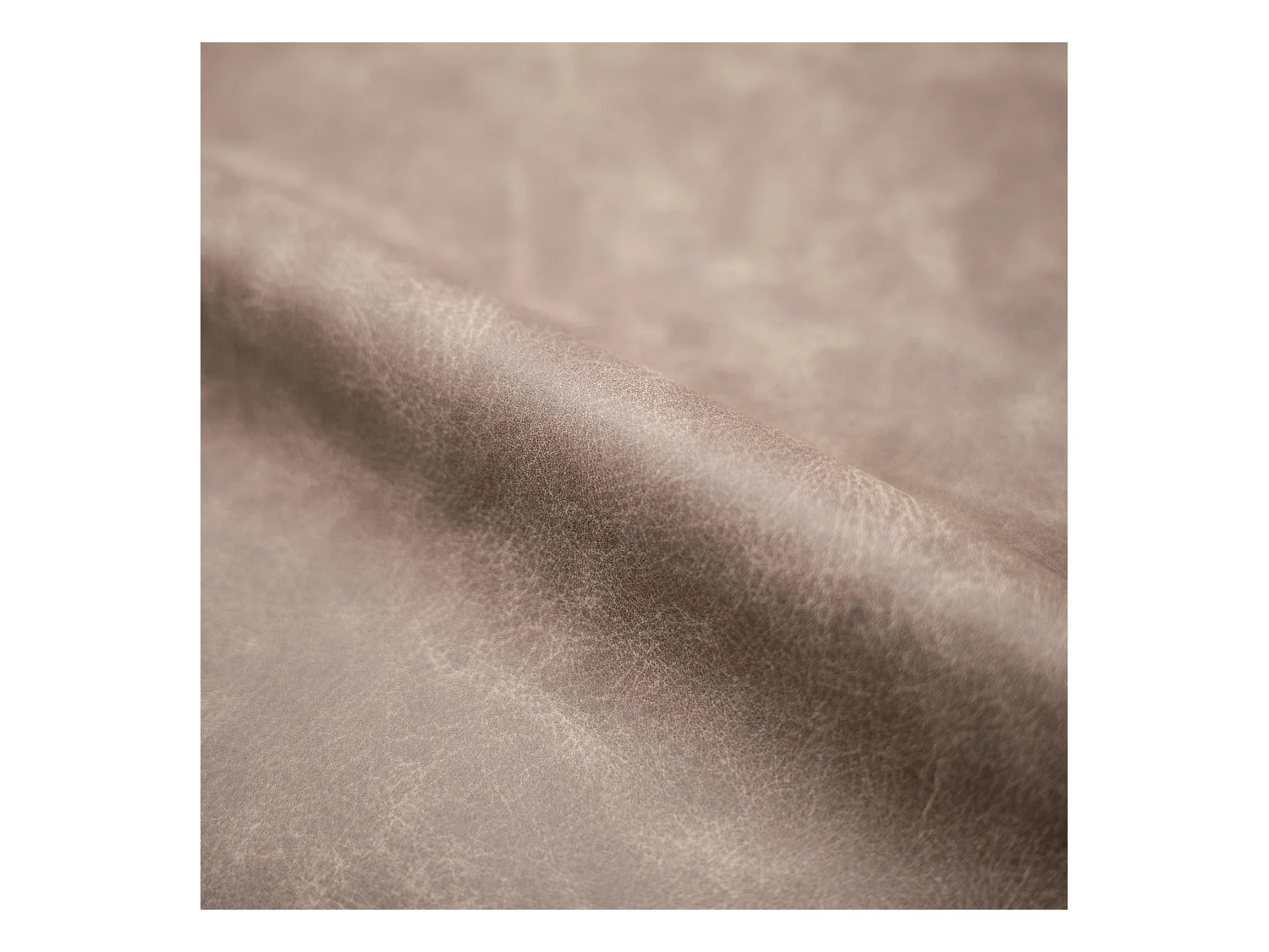 Set di 2 sedie da bar 75 cm in pelle sintetica taupe - Henrik