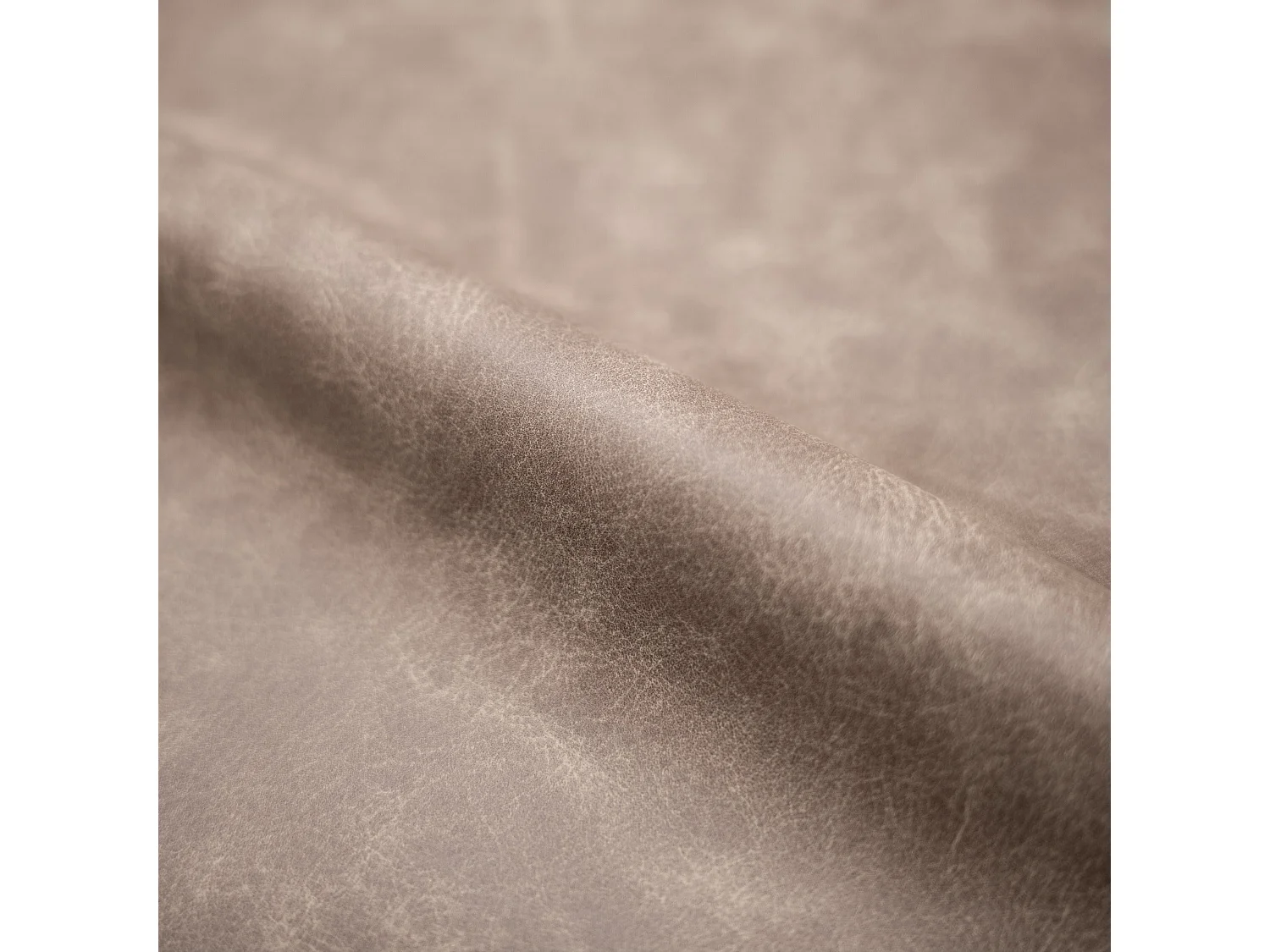 Lot de 2 chaises de bar 75 cm en cuir synthétique taupe - Henrik