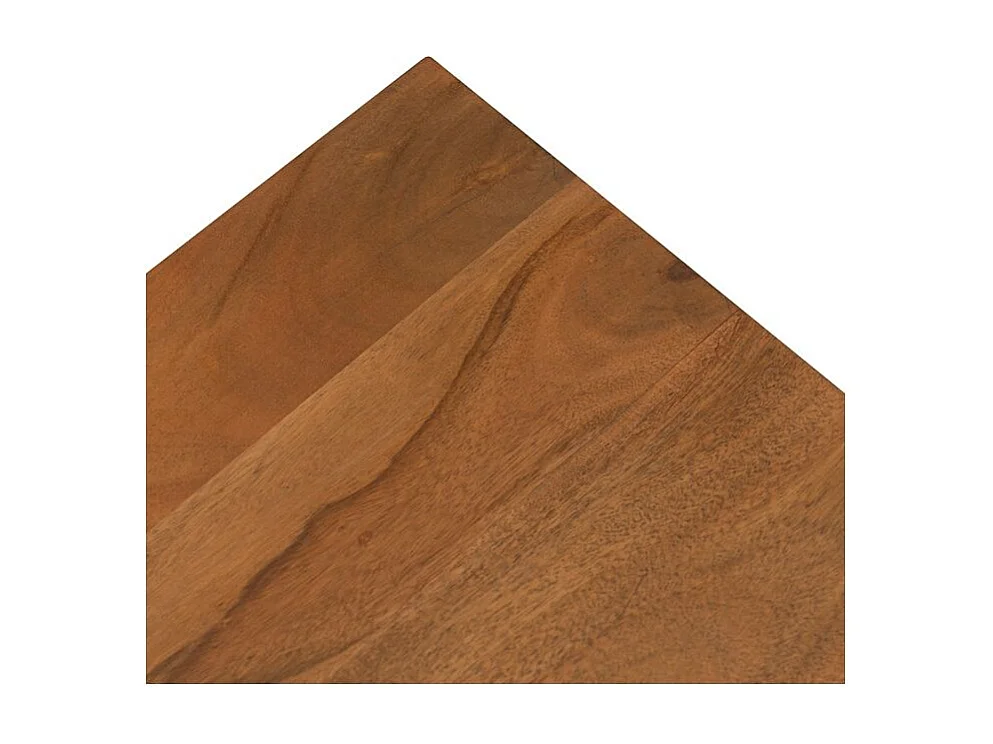 Table de chevet 1 tiroir en bois d'acacia et bois recyclé - Krabi